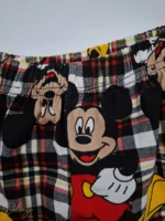 ست تاپ رکابی و شورتک نخی طرح میکی ماوس فانتزی - تصویر 9
