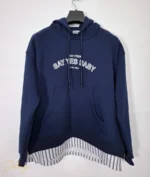 هودی زنانه پنبه‌ای MXX Fashion مدل چاپ‌دار لایه‌ای - تصویر 5