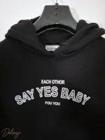 هودی زنانه پنبه‌ای MXX Fashion مدل چاپ‌دار لایه‌ای - تصویر 9