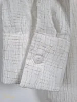 شومیز زنانه کرینکل Ayriss گلدوزی‌دار آستین بلند - تصویر 9