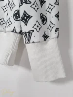 بلوز زنانه نخی Louis Vuitton مدل آستین بلند طرح لوگو LV - تصویر 12