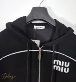 ست سویشرت زیپ‌دار و شلوار زنانه ترک طرح MIU MIU - تصویر 20