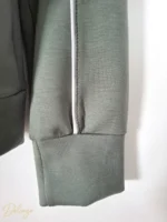 ست سویشرت زیپ‌دار و شلوار زنانه ترک طرح MIU MIU - تصویر 9