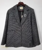 کت زنانه تویید ATAMU مدل شانل یقه انگلیسی - تصویر 5