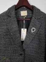 کت زنانه تویید ATAMU مدل شانل یقه انگلیسی - تصویر 8