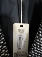 کت زنانه تویید ATAMU مدل شانل یقه انگلیسی - تصویر 9