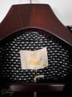 کت زنانه تویید ATAMU مدل شانل یقه انگلیسی - تصویر 10